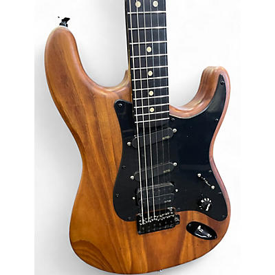 Used Unbranded GREG E LEE SWAMP ASH CLEAR Solid Body Electric Guitar