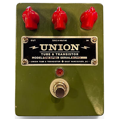 Used Union Tube & Transistor TSRA BOMBA Effect Pedal