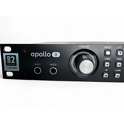 Universal Audio Used Universal Audio Apollo 8 With Quad Processing Audio Interface