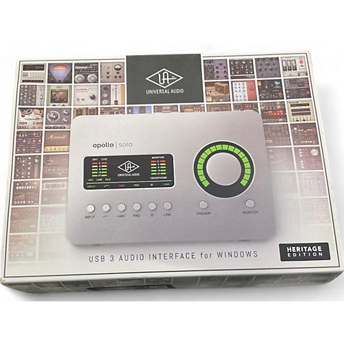 Universal Audio Used Universal Audio Apollo Solo Audio Interface