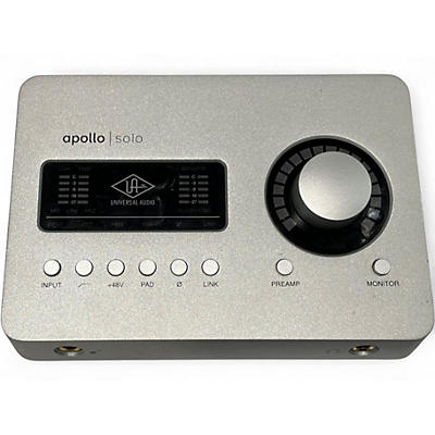 Used Universal Audio Apollo Solo Thunderbolt 3 Audio Interface