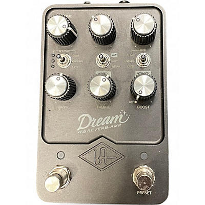 Used Universal Audio DREAM '65 REVERB AMP Effect Pedal