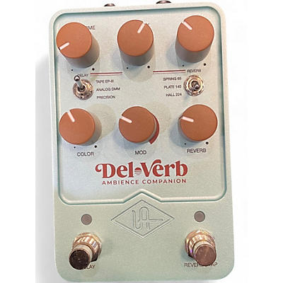 Used Universal Audio Del-Verb Ambience Effect Pedal