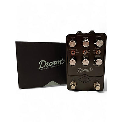 Universal Audio Used Universal Audio Dream '65 Reverb Amplifier Effects Pedal Black Effect Pedal