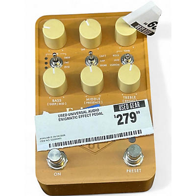 Used Universal Audio ENIGMATIC Effect Pedal