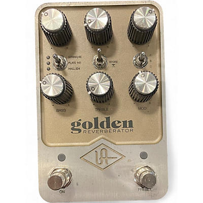 Used Universal Audio GOLDEN REVERBATOR Effect Pedal