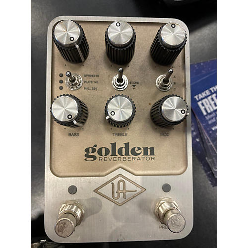 Universal Audio Used Universal Audio GOLDEN REVERBERATOR Effect Pedal