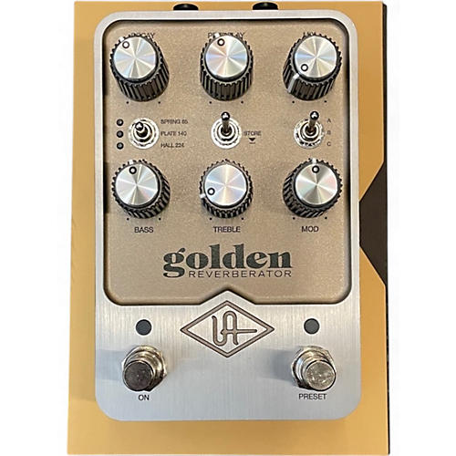 Universal Audio Used Universal Audio GOLDEN REVERBERATOR Effect Pedal