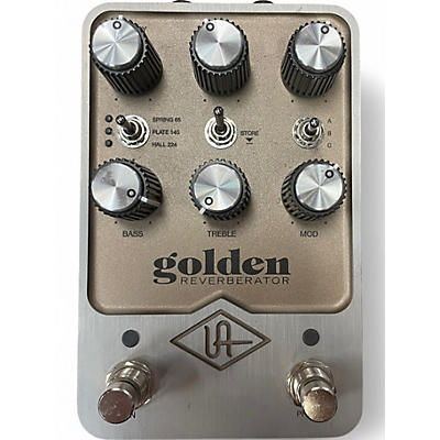 Used Universal Audio GOLDEN REVERBERATOR Effect Pedal