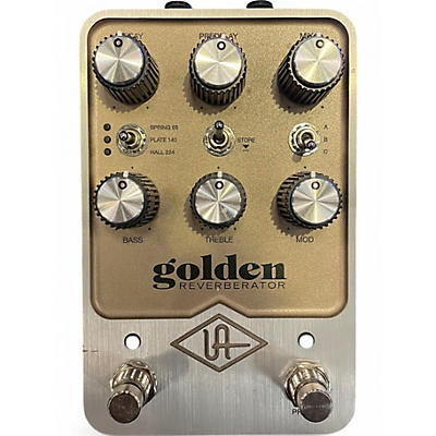 Used Universal Audio GOLDEN REVERBERATOR Effect Pedal