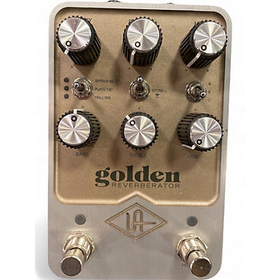 Used Universal Audio GOLDEN REVERBERATOR Effect Pedal