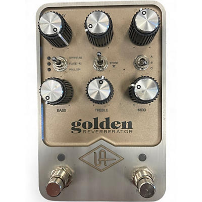 Used Universal Audio GOLDEN REVERBERATOR Effect Pedal