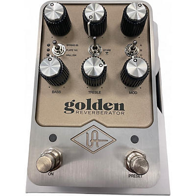 Used Universal Audio GOLDEN REVERBERATOR Effect Pedal