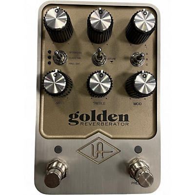 Used Universal Audio GOLDEN REVERBERATOR Effect Pedal