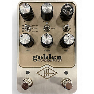 Used Universal Audio GOLDEN REVERBERATOR Effect Pedal