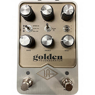Used Universal Audio GOLDEN REVERBERATOR Effect Pedal