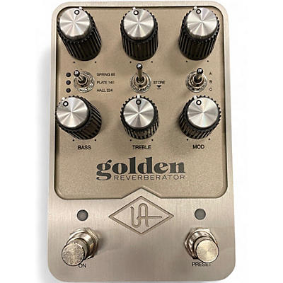 Used Universal Audio GOLDEN REVERBERATOR Effect Pedal