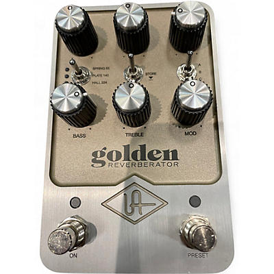 Used Universal Audio GOLDEN REVERBERATOR Effect Pedal