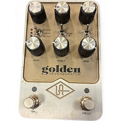 Used Universal Audio Golden Reverberator Effect Pedal