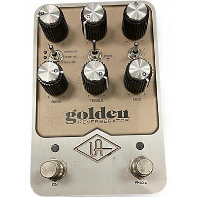 Used Universal Audio Golden Reverberator Effect Pedal