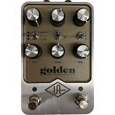 Used Universal Audio Golden Reverberator Effect Pedal