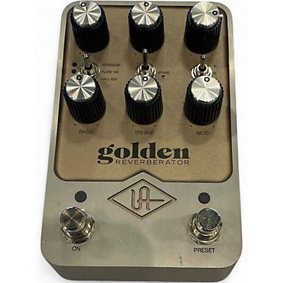 Used Universal Audio Golden Reverberator Effect Pedal