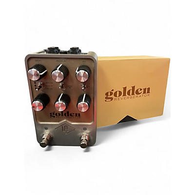 Used Universal Audio Golden Reverberator Effect Pedal