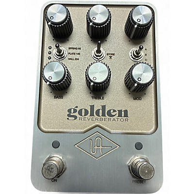 Used Universal Audio Golden Reverberator Effect Pedal