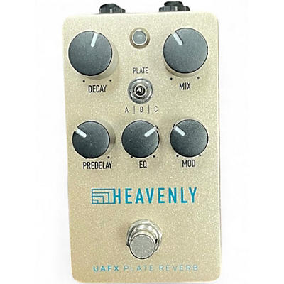 Used Universal Audio HEAVENLY PLATE REVERB Effect Pedal
