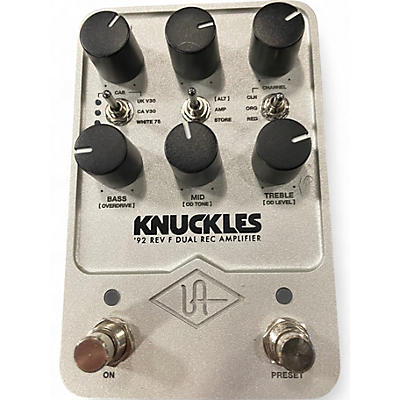 Used Universal Audio KNUCKLES '92 REV F DUAL RAC AMPLIFIER Effect Pedal