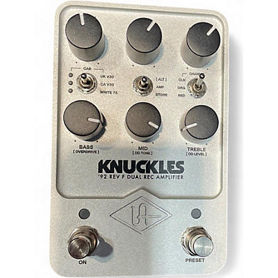 Used Universal Audio Knuckles '92 Rev F Dual Rec Amplifier Effect Pedal