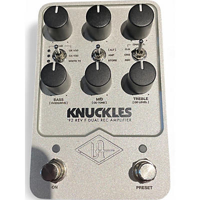 Used Universal Audio Knuckles '92 Rev F Dual Rec Amplifier Pedal Effect Pedal