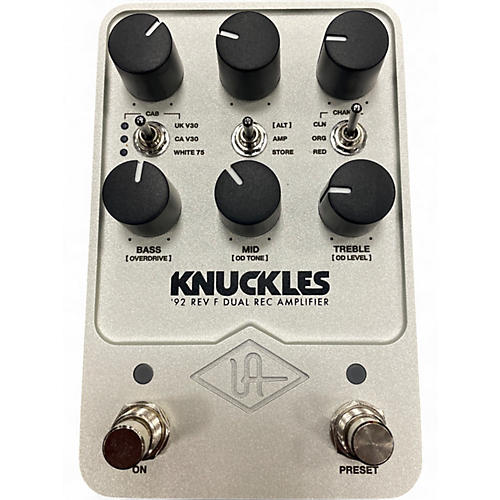 Used Universal Audio Knuckles  92 Rev F Dual Rec  Guitar Power Amp