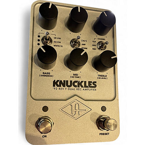 Used Universal Audio Knuckles '92 Rev F Dual Rec Guitar Preamp