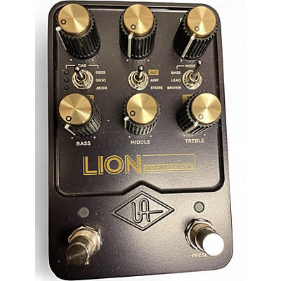 Used Universal Audio LION 68' SUPER LEAD PRE AMP Effect Pedal