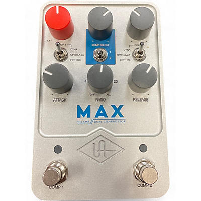 Used Universal Audio MAX PRE AMP DUAL COMPRESSOR Effect Pedal