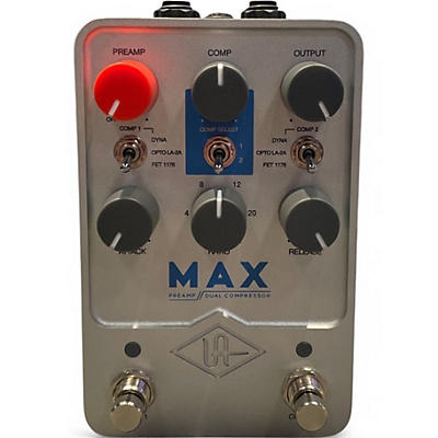 Used Universal Audio MAX PREAMP AND DUAL COMPRESSOR Effect Pedal