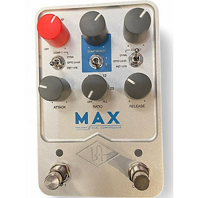 Used Universal Audio MAX PREAMP AND DUAL COMPRESSOR Effect Pedal