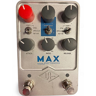 Used Universal Audio MAX PREAMP DUAL COMPRESSOR Effect Pedal