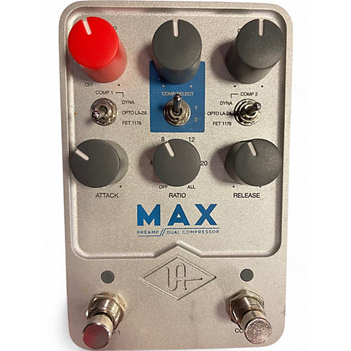 Used Universal Audio MAX PREAMP DUAL COMPRESSOR Effect Pedal