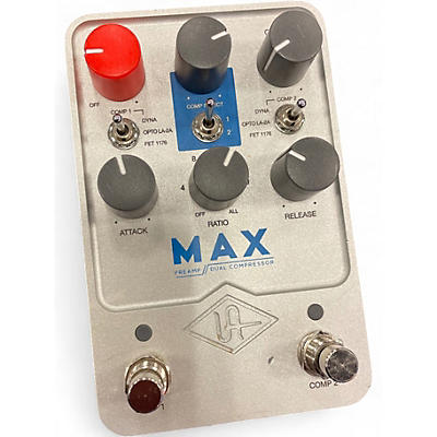 Used Universal Audio MAX PREAMP DUAL COMPRESSOR Effect Pedal