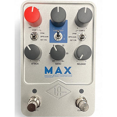 Used Universal Audio MAX Preamp Dual Compressor Pedal