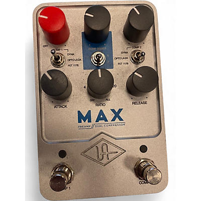 Used Universal Audio Max Preamp Dual Compressor Effect Pedal