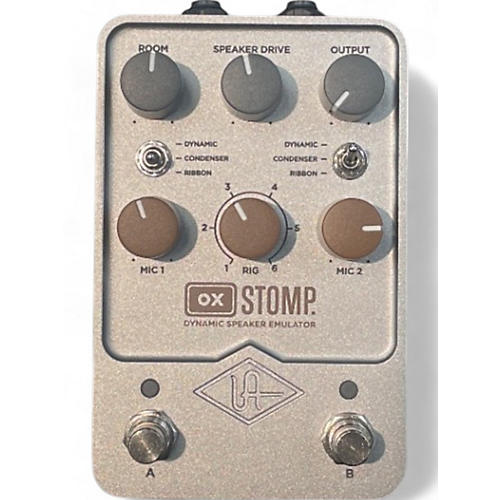 Universal Audio Used Universal Audio OX STOMP DYNAMIC SPEAKER EMULATOR Effect Pedal