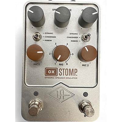 Used Universal Audio OX Stomp Effect Pedal Package