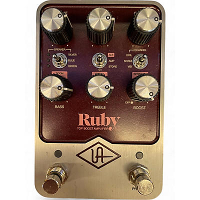 Universal Audio Used Universal Audio RUBY 63 Effect Pedal Package