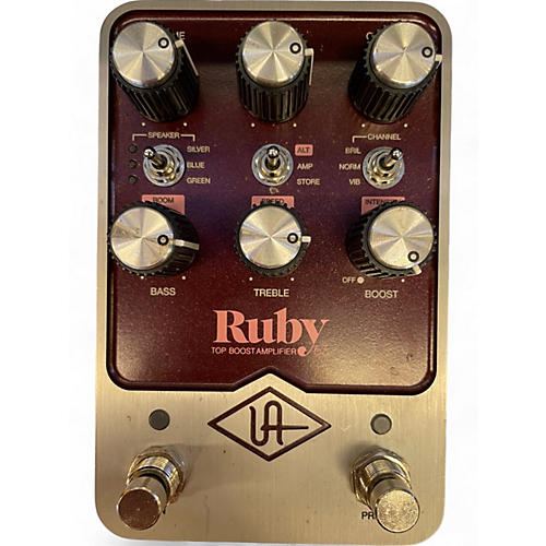 Universal Audio Used Universal Audio RUBY 63 Effect Pedal Package