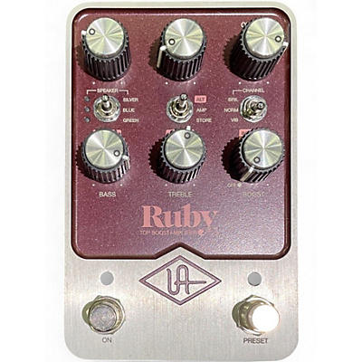 Used Universal Audio RUBY '63 Effect Pedal Package