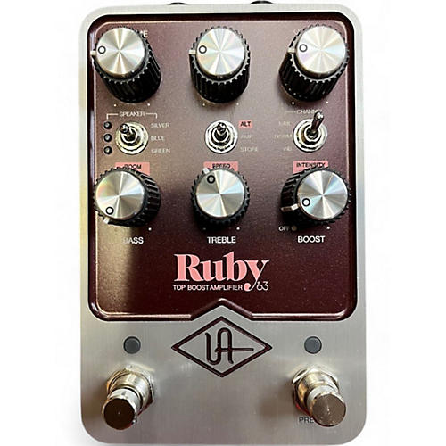 Universal Audio Used Universal Audio RUBY '63 TOP BOOST AMPLIFIER Effect Pedal