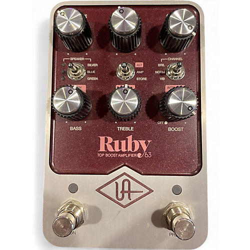 Used Universal Audio RUBY 67 Effect Pedal